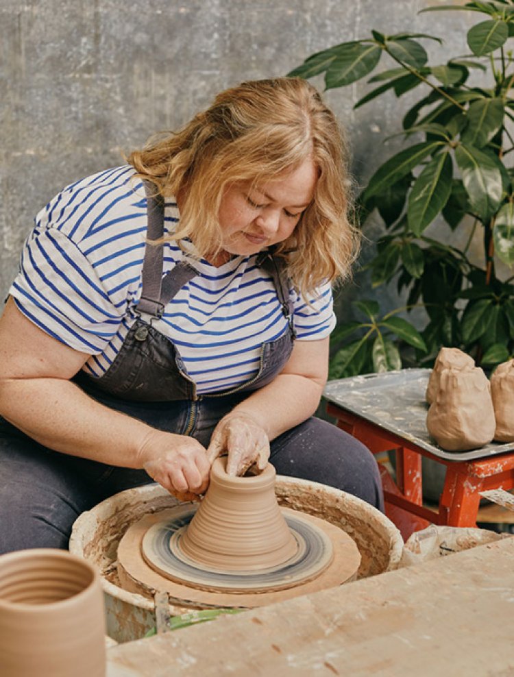 How One Ceramicist Turned Her Creative Calling Into A Full-Time Dream Gig!