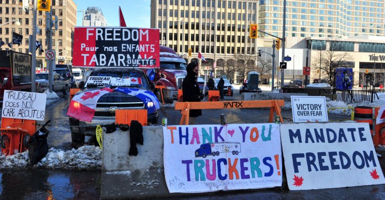 Media Goes After Canadian Truckers’ Donors