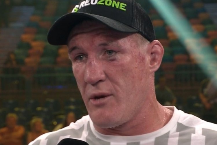 Exhausted Gallen's big hint on boxing future